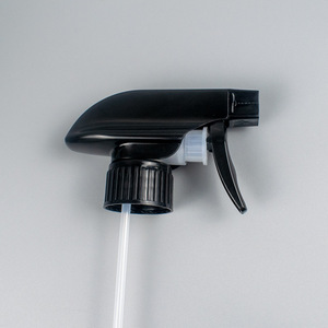 500ml 1000ml kích hoạt Phun vòi phun đầu Matte đen chai nhựa Vòng HDPE rượu sương phun súng chai nước hoa - Product Image 3