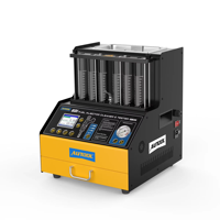 Lecteur de code AUTOOL CT500 GDI 6 cylindres, nettoyeur et testeur d'injecteurs à ultrasons avec écran LCD