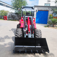 Cina multione DY1150 mini caricatore agricolo pala gommata telescopica articolata
