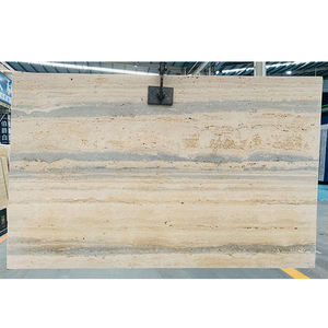 Italie Argent Travertin Marbre Travertin Pierre Dalles Marbre Gris Naturel - Product Image 6