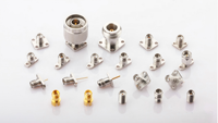Adaptador SMA Macho a SMA Hembra de Precisión, Bajo VSWR, Baja Pérdida de Inserción, Conector Coaxial RF de CC-27GHz para Microondas