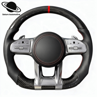 Volants de luxe en cuir et fibre de carbone LED pour Mercedes-Benz Classe E CLA E300, personnalisation sur mesure W46 W117 W166 W222