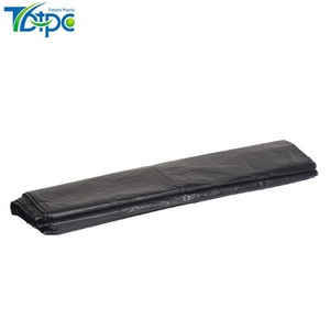 Grands sacs poubelles noirs épais à ouverture plate pour l'entretien sanitaire des hôtels et des propriétés, taille XL - Product Image 2