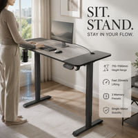 Table de travail électrique réglable en hauteur AOR, nouveau modèle 2026, levage fluide 20 mm/s, pour la maison, le bureau, l'usine, vente en gros