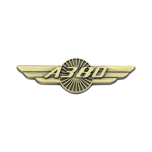 Venta al por Mayor de Pins Personalizados de Aviones Antiguos A321, Recuerdo de Aviación, Pins Metálicos Coleccionables Fundidos en Aleación de Zinc, Boeing, Airbus - Product Image 4