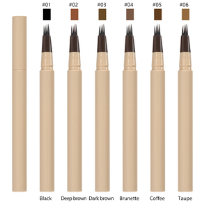Chất lượng cao làm cho của riêng bạn ăn chay lông mày lót thấp moq không thấm nước lỏng lông mày bút phác thảo chất lỏng Brow Liner bút chì - Product Image 1