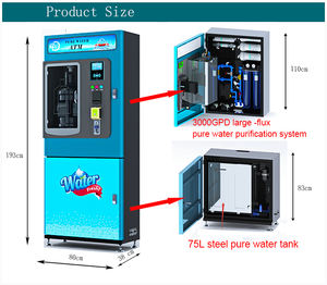 Versão Android pronto para vender moeda operado fresco puro janela água vending machine - Product Image 4