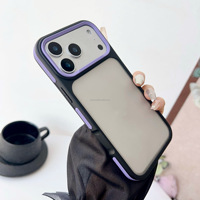 Coque antichoc hybride en TPU et PC pour iPhone 18 17 Pro Max, étui rigide pour 16 15 14 – Vente en gros