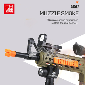 Súng đồ chơi bắn đạn nhựa tự động M416 cho bé trai chơi ngoài trời, có đèn và âm thanh - Product Image 5