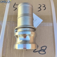 Komponen pendingin cair DN15-DN150 Tekanan Tinggi Camlock Tipe B/ Tipe B Konektor Cepat Baja Tahan Karat 304/316L
