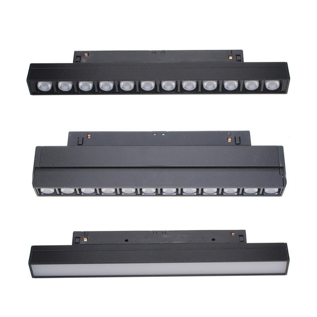 LEDEAST TLMA-10 Customizable Magnetic LED Track Light System Dimmable COB 10W for Showroom Retail Lighting Certified