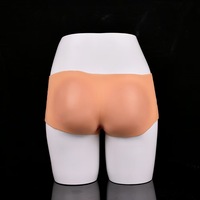 FAAK Pénis Réaliste en Silicone Solide avec Culotte Gainante en Silicone Grande Manche d'Agrandissement pour Hommes