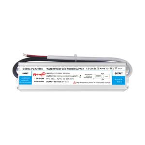 Fuente de Alimentación LED de 60W CV Flicker EMC para Tiras LED, 170-264V AC a DC 12V 24V, IP67 Impermeable, para Cajas de Luz, Salida Única - Product Image 4