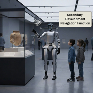 Robot Humanoide de Fábrica HUMANOID AGENT |   Robot Educativo 5G con Aplicación para Desarrollo Secundario, Robot Unitree EDU - Product Image 2