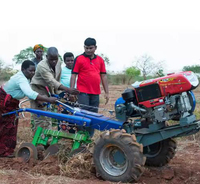 Mesin diesel 12hp 15hp 18hp kultivator daya mesin diesel untuk motor traktor berjalan dua roda berjalan di belakang traktor ke Zimbabwe