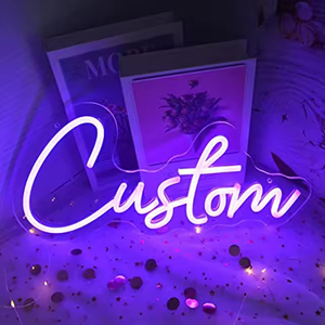 Manufacturer Custom Love Neon Light Words Wedding Decorative Custom Resin Cast Neon Sign Dropship - Product Image 4