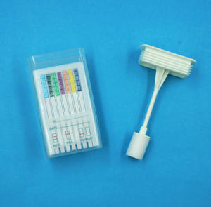 Taza de prueba de <span class=keywords><strong>saliva</strong></span> de líquido oral de un solo paso Material plástico Detección rápida de <span class=keywords><strong>drogas</strong></span> y abuso - Product Image 2