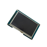 Papan Pengontrol Modul LCD TFT 4.3 Inci 800X480 SSD1963 MCU 16bit Antarmuka Sentuh Resistif Antisilau 16LED Lampu Latar 500CD/M2