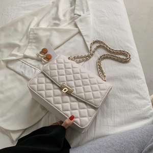 Bolsos <span class=keywords><strong>de</strong></span> Mano <span class=keywords><strong>de</strong></span> Moda al por Mayor, Bolso Tipo Bandolera con Diseño <span class=keywords><strong>de</strong></span> Rejilla <span class=keywords><strong>de</strong></span> Diamantes, Bolsos <span class=keywords><strong>de</strong></span> Mano para Mujer - Product Image 4