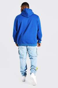 เสื้อฮู้ดโอเวอร์ไซส์ OEM สำหรับทุกเพศ ป้องกันการหดตัว เหมาะสำหรับฤดูหนาว ปักโลโก้แบบเรียบง่าย ปรับแต่งได้ตามต้องการ ไซส์พลัส ผ้าสเวตเชิ้ต 100% - Product Image 4