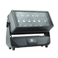 Proyector LED Pixel RGBW de 18x40w con Zoom, Resistente al Agua IP65, para Iluminación de Paredes en Exteriores, Parques, Fiestas, Eventos, Discotecas, Bodas