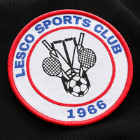 Fabricant d'insignes de crête en tissu personnalisé Logo de marque personnalisé fer découpé au laser sur des patchs tissés pour vêtement
