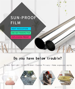 ฟิล์มกระจกตกแต่งแบบกระจกเงาทางเดียวพร้อมคุณสมบัติป้องกันความร้อนและปกป้องความเป็นส่วนตัว ป้องกันรังสียูวี ป้องกันการระเบิด ดีไซน์ทันสมัย - Product Image 2