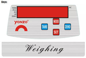 इलेक्ट्रॉनिक वजन पैमाने पर कम कीमत अच्छी प्रतिक्रिया 30kg OEM - Product Image 5