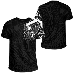 T-shirt manches courtes pour hommes, motif Tribal polynésien, Design, Sublimation complète, nouvelle-zélande, vente en gros - Product Image 4