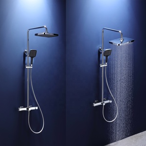 ระบบฝักบัวสามชั้นดูทันสมัยราคาประหยัดต้นทุนเหมาะสำหรับโรงแรมบูติคให้เช่าคุณสมบัติห้องอาบน้ำสำหรับครอบครัว - Product Image 2