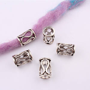 20 шт. унисекс детских аксессуаров для укладки волос в стиле регги и африканских кос, украшения для головы из бусин и сплава, для самостоятельного изготовления украшений - Product Image 3