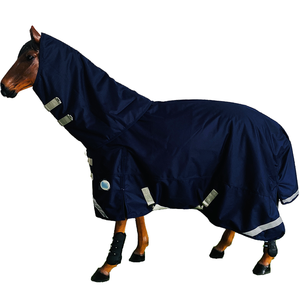 Mantas y Cobijas para Caballos Fanfaree OEM 100% Poliéster Ripstop Impermeables, Rellenas de Algodón, Peso Medio, para Mantener el Calor en Invierno, con Logotipo Personalizado - Product Image 6