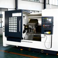 Tour CNC FANUC à double broche TCK6340, économique, de moyenne capacité, universel pour le travail des métaux, prix usine personnalisé
