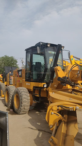 รถเกรดเดอร์แคตเตอร์พิลลาร์ CAT 140 สภาพดี เครื่องจักรก่อสร้าง รถเกรดเดอร์มือสอง CAT 140 มีสินค้าในสต็อก - Product Image 3