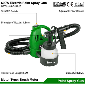 600W Portable Electric Power <strong>Paint</strong> <strong>Spray</strong> <strong>Gun</strong> Machine <strong>Car</strong> Wall Coating HVLP Sprayer <strong>Gun</strong> Tools Electric Airless <strong>Spray</strong> <strong>Paint</strong> <strong>Guns</strong> - Product Image 2