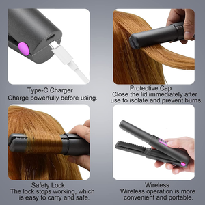 Redresser et Cutter Machine Be Gorgeous Hair Straightener Sonar Curly End Trimmer 200 degrés Dispositif <span class=keywords><strong>pour</strong></span> le lissage - Product Image 3