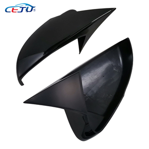 Noir brillant ABS Carbone Look M Style Carrosserie Kits Porte Latérale Rétroviseur Couvre Capuchons pour <span class=keywords><strong>Skoda</strong></span> Octavia RS <span class=keywords><strong>Scout</strong></span> 5E 2013-2019 - Product Image 6