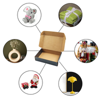 Boîtes pliables en carton ondulé avec impression de logo personnalisé, emballage cadeau, boîte d'expédition en papier écologique