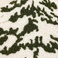 Nouvel arrivage de housses de coussin brodées de noël housses de coussin en velours pour arbre de noël housse de coussin