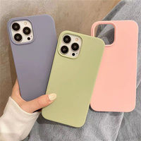 Coque de téléphone en silicone multicolore de luxe, antichoc, pour iPhone 17 16 15 Pro Max, emballée en boîte, pour accessoires Apple