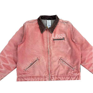 Logo personnalisé vêtements hommes veste coupe-vent automne à manches longues veste décontractée manteau veste - Product Image 5