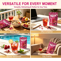 Thé d'hibiscus naturel : Infusion florale rafraîchissante à base de fleurs d'hibiscus séchées, en sachets ou en feuilles, pour une boisson quotidienne.