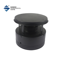Capot de cheminée de 6 pouces avec écran conique supérieur et protection anti-pluie pour tuyau de poêle à bois, certifié CE, garantie de plus de 5 ans