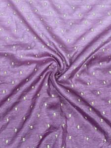 Largeur traditionnelle élégante du tissu 44 d'écrasement avec le détail complexe de travail manuel - Product Image 4