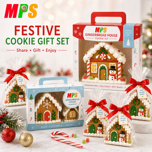 Kit de biscuits <span class=keywords><strong>d</strong></span>écorés de Noël personnalisés en usine, mélange de biscuits maison au gingembre - Product Image 2