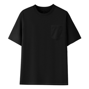 BMT 20 เสื้อยืดกราฟิกผู้ชายพร้อมกระเป๋าที่หน้าอกผ้าฝ้ายผสมลำลองแขนสั้นคอกลมสตรีทแวร์กราฟิกเสื้อยืดผู้ชาย - Product Image 6