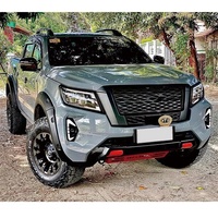 Pour Nissan Navara NP300 Frontier 2020 2021 2022 Feux de jour à LED Feux de brouillard de conduite Clignotant Lampe DRL Pièces automobiles