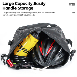 WEST BIKING Borsa Portapacchi per Bicicletta Impermeabile da 25L, Ampia Capacità, Stabile, per Portapacchi Posteriore - Product Image 2