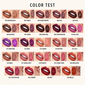 Brillo Labial en Tubo Suave, No Transfiere, Resistente al Agua, Hidratante, de Larga Duración, Alta Pigmentación, Marca Privada, MOQ Bajo - Product Image 5