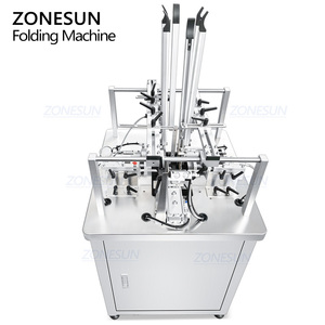 Machine semi-automatique de formage, d'érection, de pliage et d'emballage de boîtes en carton pour cosmétiques et soins de la peau ZONESUN ZS-SFEM01 - Product Image 6